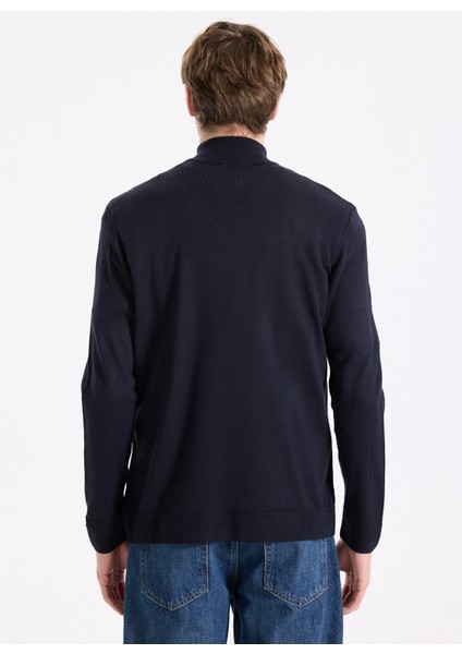 Bato Yaka Basic Düz Lacivert Erkek Kazak MML5WM-KZK9530 indirimleri