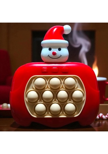 Sesli Işıklı 2'li Popit Seti, Noel Baba ve Kardan Adam, Yılbaşı Hediyesi fırsatları