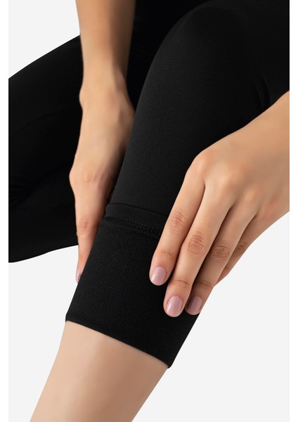 Termal Şardonlu Sıcak Tutan Esnek Beli Ayarlanabilir Kışlık Hamile Tayt Siyah fırsatları