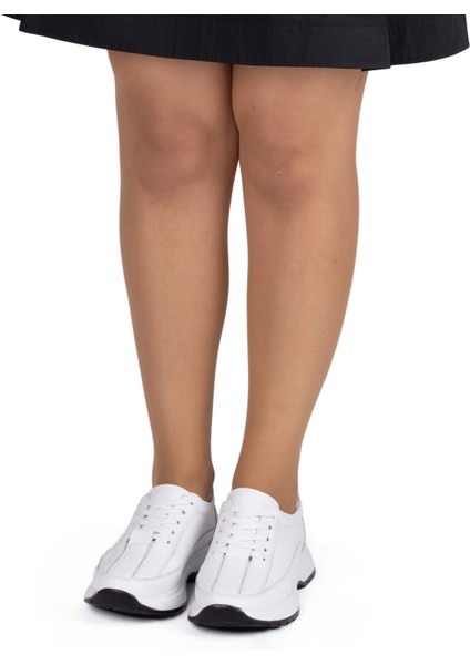 Kadın Hakiki Deri Anatomik Hafif Spor Yürüyüş Ayakkabısı Sneaker fiyatları