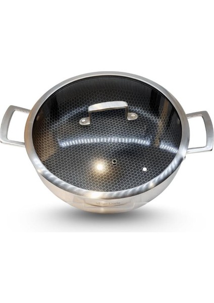 Steel Fusion 28 cm Kısa Tencere