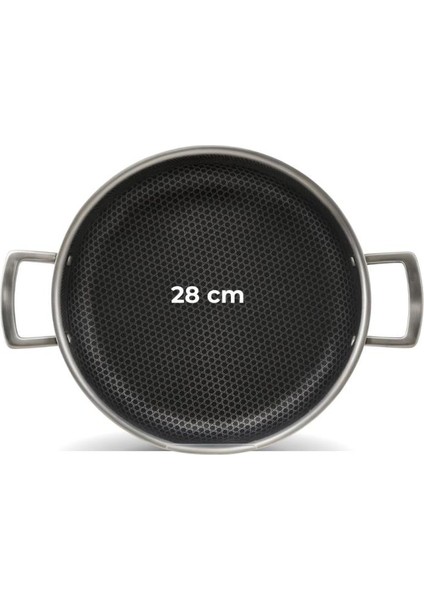 Steel Fusion 28 cm Kısa Tencere fiyatları