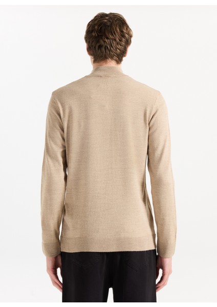 Bato Yaka Basic Düz Bej Erkek Kazak MML5WM-KZK9530 indirimleri