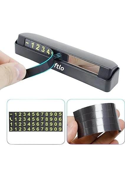Araç Içi Numaratör, Her Rakamdan 4 Adet Bulunur, Kaliteli Malzeme, Araba Camına Telefon Numarası Göstergesi, Sabit ve Kullanışlı TASARIM13X3.5X2.6 cm indirimleri