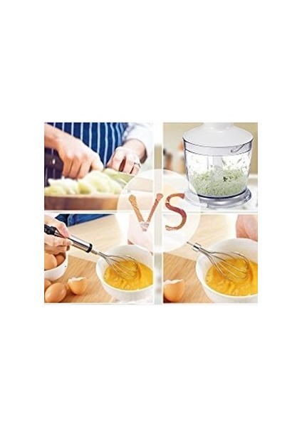 Daldırma El Blenderı, Güçlü 400 Watt 4'ü 1 Arada Paslanmaz El Blender Çubuğu, Mutfak Robotu, Smoothies Yoğurt Sosları Çorbalar Için Çırpma ve Kabı (Beyaz) (Yurt Dışından) modelleri