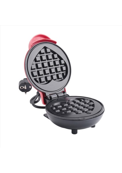 Mini Elektrikli Waffle Makinesi Kahvaltılık Waffle Makinesi Yumurtalı Kek Fırın Tavası Eggette Makinesi Waffle Tencere Ab Fişi (Yurt Dışından)