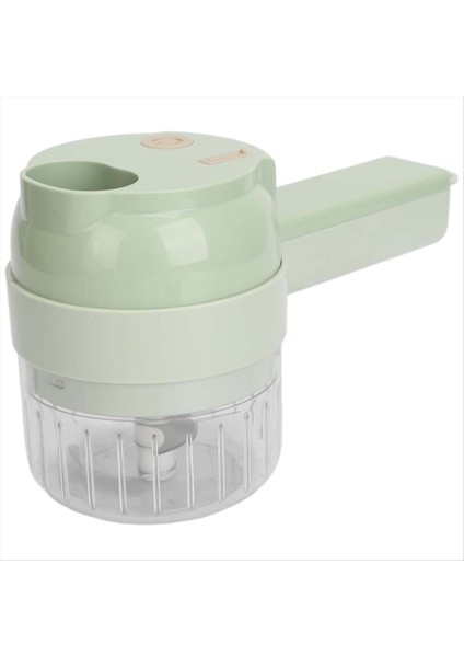 4'ü 1 Arada Elde Taşınabilir Elektrikli Sebze Doğrama Seti Tek Dokunuşla Temizleme Özellikli Kablosuz Mini Mutfak Robotu (Yurt Dışından)