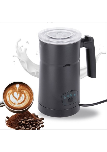 Tam Otomatik Süt Köpürtücü Süt Köpürtücü 4'ü 1 Arada Elektrikli Buharlı Köpürtücü Kahve Kapuçino Latte Için Köpük Makinesi Ingiltere Fişi (Yurt Dışından) fırsatları