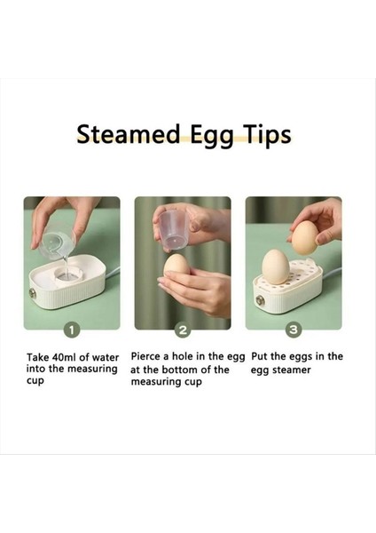 Elektrikli Yumurta Pişirici Otomatik Pişirici Hızlı Yumurta Pişirici Kahvaltı Makinesi Çok Fonksiyonlu Yumurta Pişirici 2 Yumurta Ab Fişi Beyaz (Yurt Dışından) fırsatları