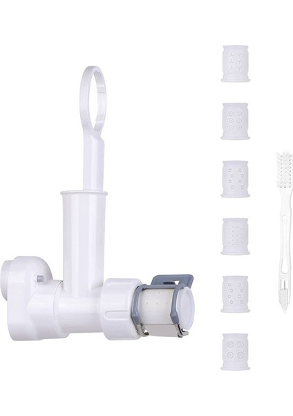 6 Farklı Şekilde Makarna Çıkışlı Makarna Aparatlı Stand Mikser Için Mikser Aksesuarları (Yurt Dışından)