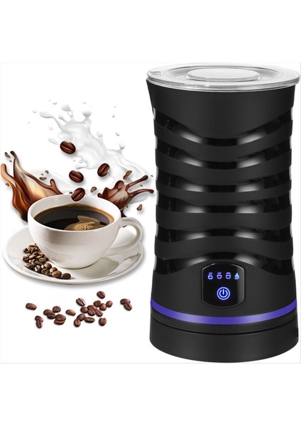 Sıcak ve Soğuk Süt Köpürtücü, Otomatik Kapanma, Kahve ve Süt Için Yapışmaz Kaplamalı Elektrikli Süt Köpürtücü (Yurt Dışından)