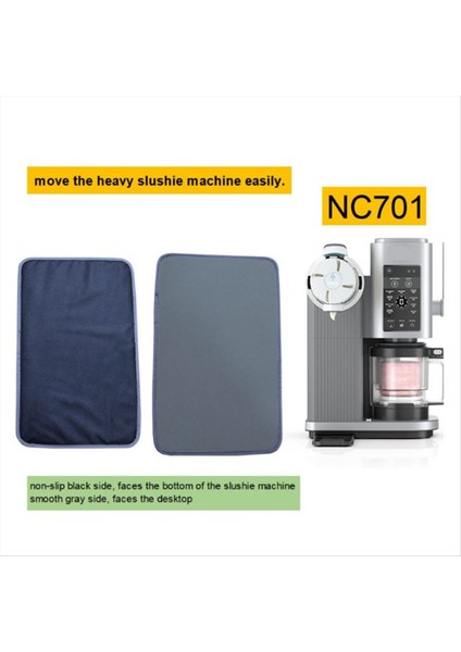 Ninja NC700 NC701 Slushie Makinesi Taşınabilir Dondurma Makinesi Taşıma Pedi Dondurma Aksesuarları Için Kaymaz Kayar Mat (Yurt Dışından) fırsatları