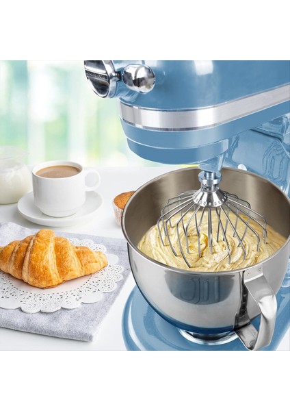 Kitchenaid Stand Mikser 7 Litrelik Kase Için Paslanmaz Çelik Çırpma Teli Aparatı, Paslanmaz Çelik Çırpma Teli Yedek Parçası (Yurt Dışından) fiyatları