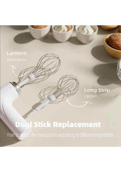 Elektrikli El Mikseri, Çırpıcılar, Taşınabilir Çırpıcı Süt Köpüğü Makinesi, Ev Için Elde Taşınabilir Elektrikli Mikser (Yurt Dışından) fırsatları