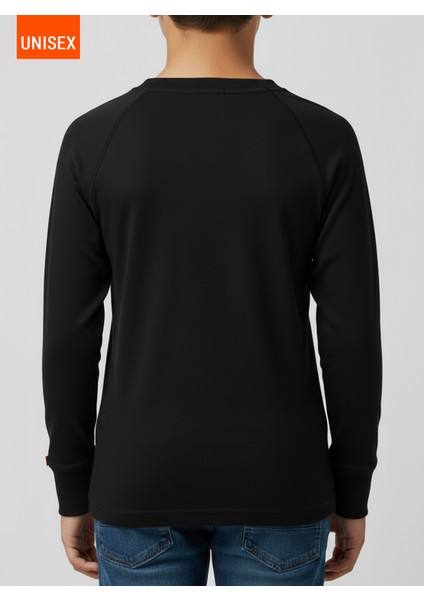 Çocuk Termal Tişört 2. Seviye 9248 - Siyah fiyatları