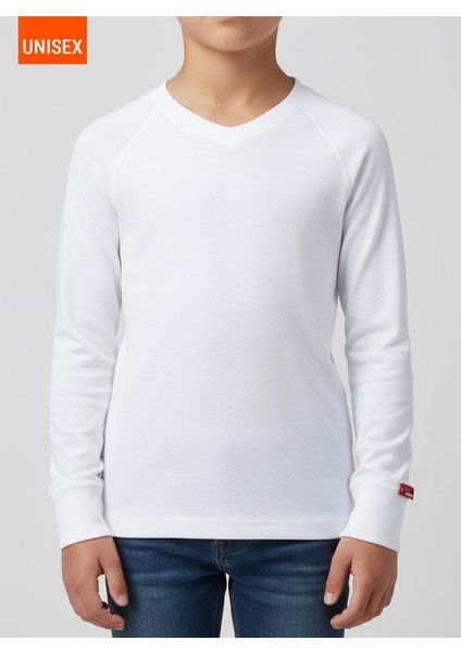 Çocuk Termal İçlik 2. Seviye 9248 - Beyaz