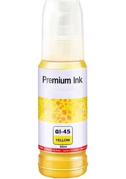 GI45 - (Gı-45 ) 4 Renk Muadil Mürekkep Seti - Canon Maxıfy GX1040- GX2040 Uyumlı fırsatları