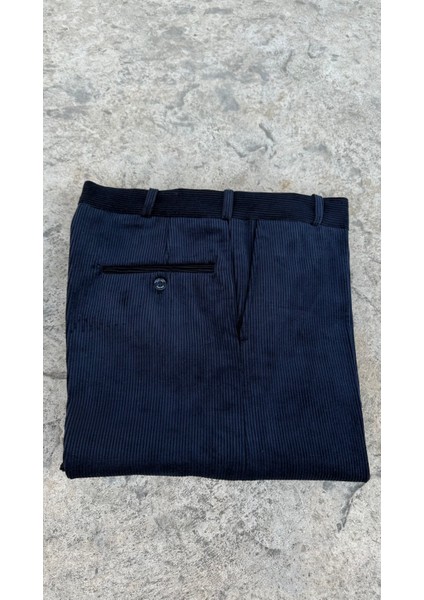 Rkek Fransız Kadife Pantolon Likralı Rahat