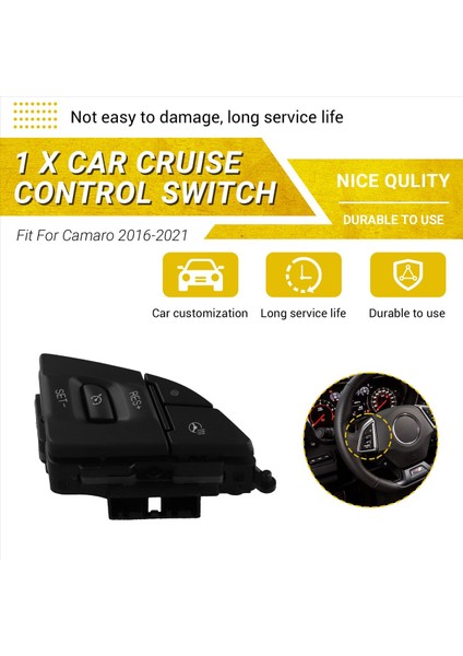 23379500 Chevrolet Camaro Için Araç Cruıse Control Savap Düğmesi 2016-2021 2 0l 3 6l 6 2l Sol Sürüş (Yurt Dışından) indirimleri