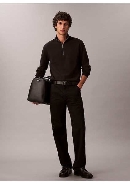 Bisiklet Yaka Normal Siyah Erkek Kazak LV040BM356UB1_LS Supıma Qz Sweater modelleri