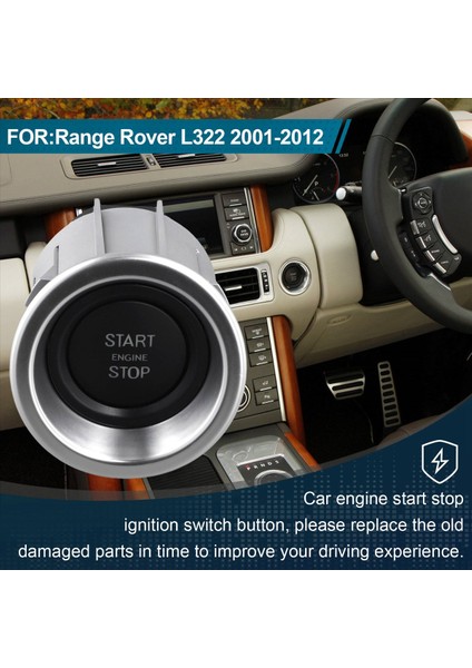 Araba Motor Başlat Kontak Anahtarı Durdurma Düğmesi Land Rover Range Rover L322 2001-2012 Için LR050802 (Yurt Dışından) fırsatları