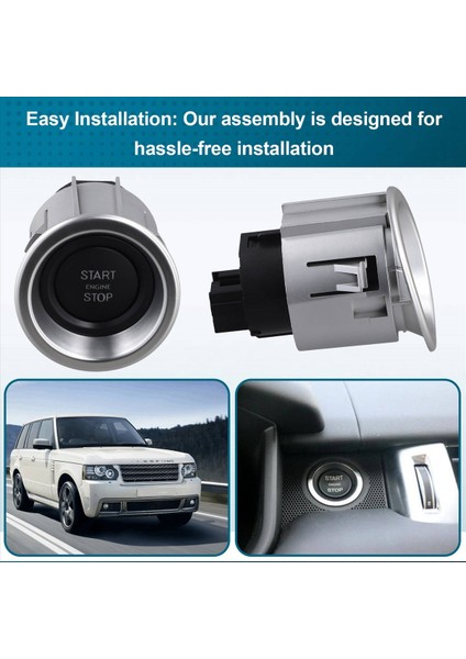 Araba Motor Başlat Kontak Anahtarı Durdurma Düğmesi Land Rover Range Rover L322 2001-2012 Için LR050802 (Yurt Dışından) indirimleri