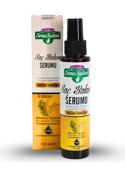 Kolajenli Biberiye Ekstreli Saç Bakım Serumu 125 ml