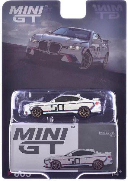 Bfs Mini Gt 1/64 Bmw 3.0 Csl White - Blister Paket fiyatları