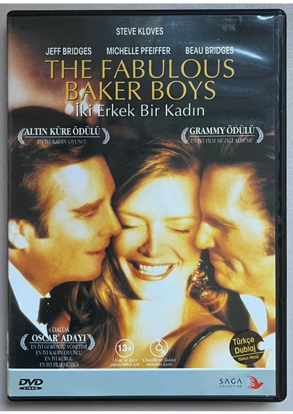 Iki Erkek Bir Kadın DVD (Orijnal Dönem Baskı Dvd)