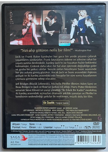 Iki Erkek Bir Kadın DVD (Orijnal Dönem Baskı Dvd) fiyatları