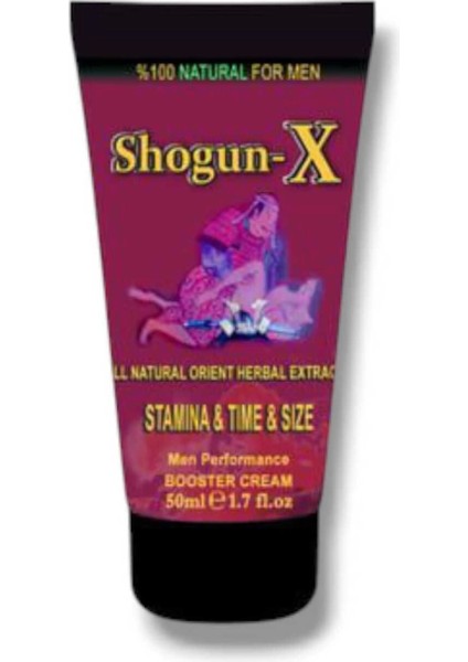 -X Extra Cream Erkeklere Özel Katılaştırıcı Gec Kt R C Süre Uzatıcı Özel Krem 50ML