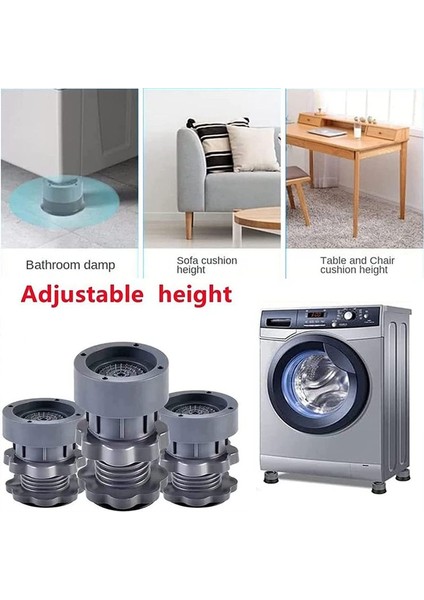 Çamaşır Makinesi Desteği, Titreşim Önleyici Çamaşır Makinesi Ayak Pedi (Yurt Dışından) indirimleri