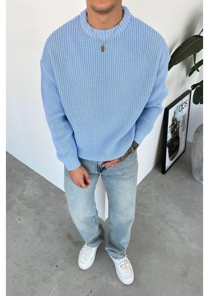 Erkek Bol Kesim Fitilli Dokulu Triko Kazak fiyatları