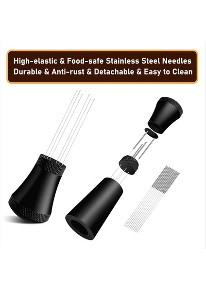 Wdt Tools Espresso Puck Süzgeci - 54 mm Dozaj Hunisi ve Iğneleri (Yurt Dışından) indirimleri