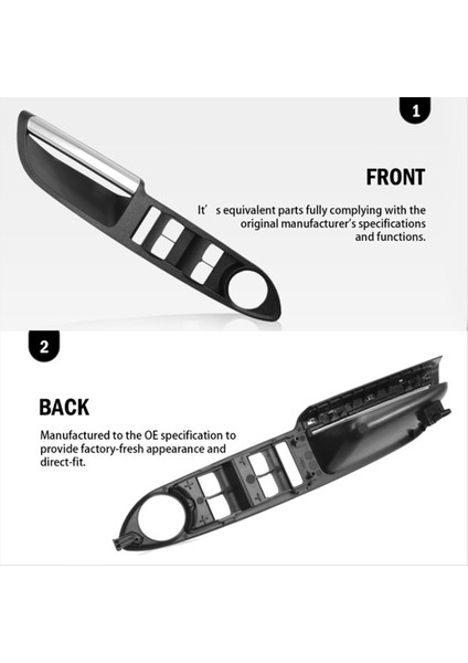 Otomatik Pencere Cam Anahtarı Çerçeve Panel Çerçevesi Ford Escape C-Max 2013-2018 Lhd Parçaları Için Üst Panel (Yurt Dışından) fırsatları