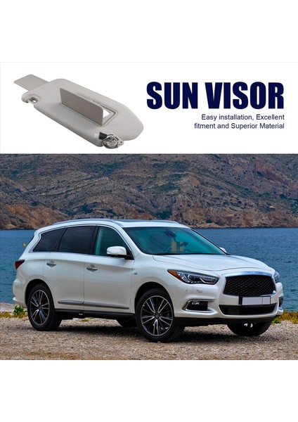 Nissan Pathfinder Için Sol Araba Iç Güneş Vizörü R52 2013-2018 Infiniti QX60 JX35 2013-2017 Gri (Yurt Dışından) indirimleri