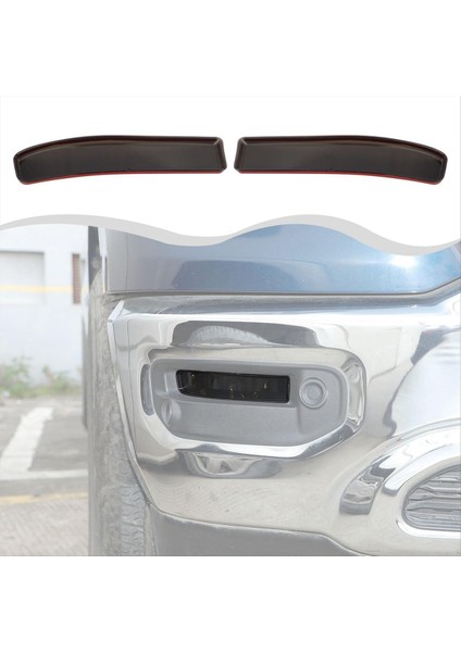 Dodge Ram Için 1500 2018-2024 Dumanlı Siyah Araba Ön Tampon Sis Işık Koruyucu Kapak Döşeme Etiketleri Dış Aksesuarlar (Yurt Dışından) fiyatları
