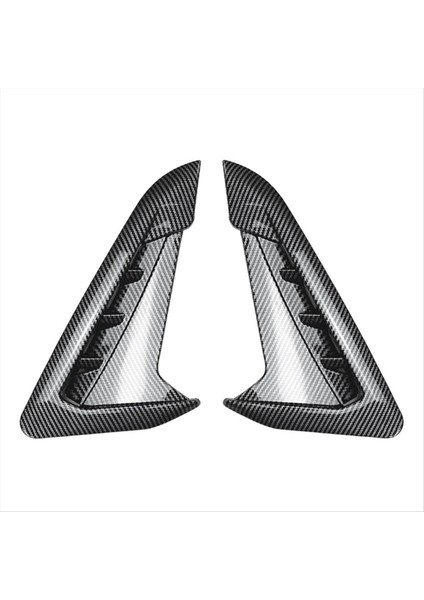 Bmw Için Araba Ön Yan Çamurluk Hava Outlet Kapak Döşeme X3 G01 X4 G02 2018+ Araba Stil Havalandırma Çamurluk Karbon Fiber (Yurt Dışından)