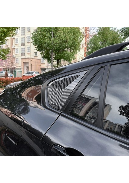 Araba Yan Pencere Kanjör Kapağı Arka Hava Havalandırma Penceresi Karteller Kapak Bmw X6 E71 E72 2008-2014 Karbon Fiber Desen (Yurt Dışından) fiyatları