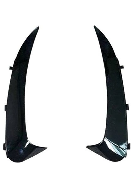 Arka Tampon Canard Fleps Spoiler Kapak Trim Aksesuarları Mercedes Benz C Sınıfı W205 2015-2021 Coupe (Yurt Dışından)