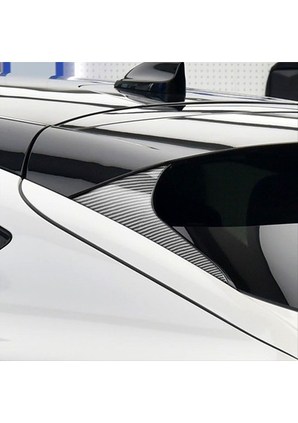 Ford Mustang Mach-E Için Karbon Fiber 2021-2024 Araba Penceresi Arka Yan Kapak Döşeme Sticker Aksesuarları (Yurt Dışından) fırsatları