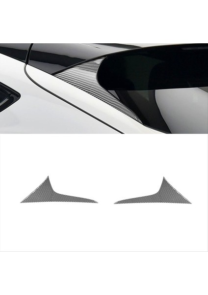 Ford Mustang Mach-E Için Karbon Fiber 2021-2024 Araba Penceresi Arka Yan Kapak Döşeme Sticker Aksesuarları (Yurt Dışından) indirimleri