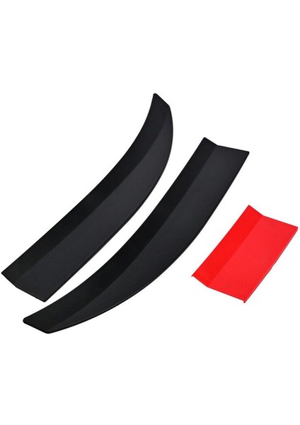 Evrensel Araba Spoyleri, Ayarlanabilir Arka Gövde Spoyleri Dudak Çatı Kuyruk Kanat Aksesuarları, Siyah+Kırmızı (Yurt Dışından) modelleri