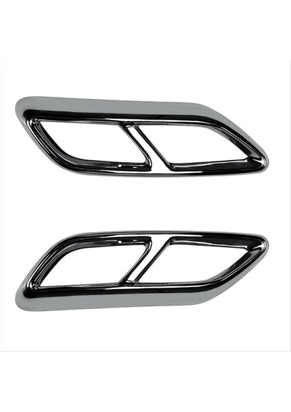 Audi A3 8y S Hat Sportback Sedan 2021+ Için Araba Kuyruğu Trim Çerçeve Egzoz Boru Dış Aksesuarları (Yurt Dışından)