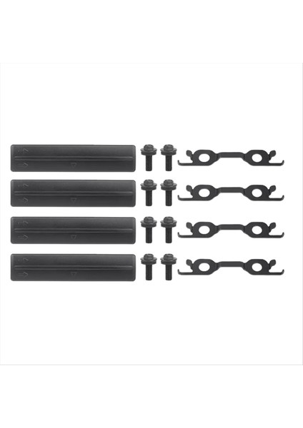 4pcs Çatı Damla Rafı Çıkarma Kapak Klipsleri Vidalı Klipsler Acces 75596-35020 Toyota Fj Cruiser 07-14 Rav4 Lexus 63185-42020 (Yurt Dışından) modelleri