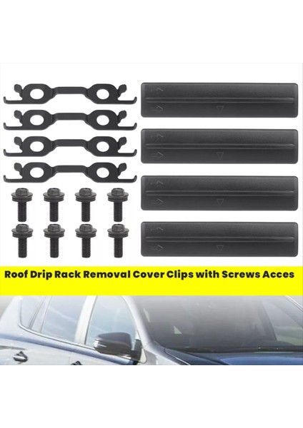 4pcs Çatı Damla Rafı Çıkarma Kapak Klipsleri Vidalı Klipsler Acces 75596-35020 Toyota Fj Cruiser 07-14 Rav4 Lexus 63185-42020 (Yurt Dışından) fırsatları