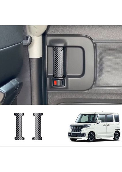 Suzuki Spacia Özel MK04 2017-2024 Araç Orta Kapı Iç Tutar Düğmesi Trim Sticker (Yurt Dışından) fiyatları