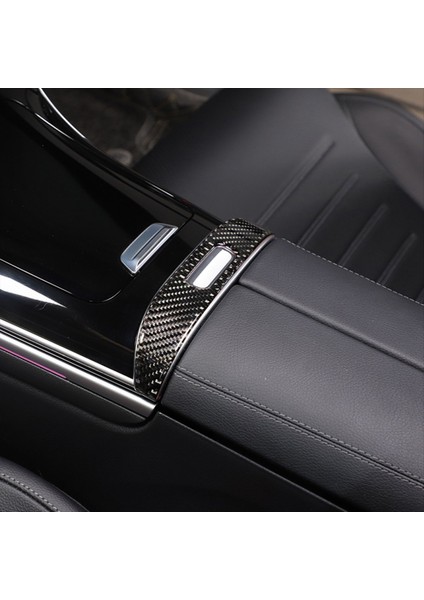 Mercedes-Benz C-Class W206 2022 2023 Yumuşak Karbon Fiber Araç Araç Paneli Anahtarı Kapak Trim Sticker Aksesuarları (Yurt Dışından) fırsatları