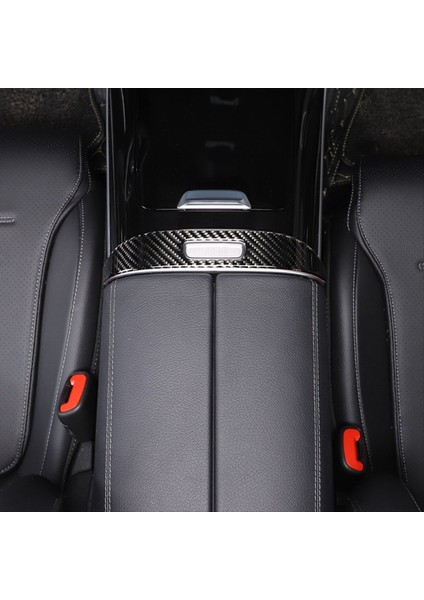 Mercedes-Benz C-Class W206 2022 2023 Yumuşak Karbon Fiber Araç Araç Paneli Anahtarı Kapak Trim Sticker Aksesuarları (Yurt Dışından) indirimleri
