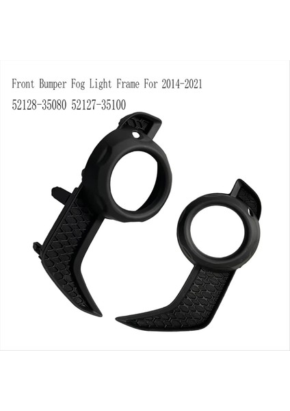 Ön Tampon Sis Lambası Çerçeve Gün Işığı Toyota 4runner Için Sis Geçirmez Lamba Kapağı 2014-2021 52128-35080 52127-35100 (Yurt Dışından) modelleri